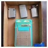 Vintage Universal Transistor Radio , Lighters