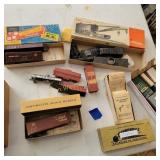 Vintage Train Cars, and Parts