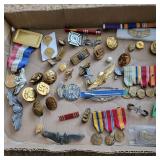 Military Pins, Pin Backs