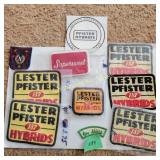 Vintage Lester Pfister Patches