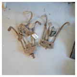 Vintage  Cultivator Shanks for One Row