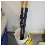 5 Gal Buckets, Umbrellas, Potting Soil