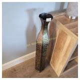 Metal Floor Vase
