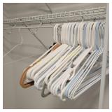 Several Plastic Hangers