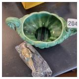 Vintage Vase and Doll