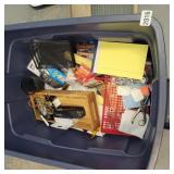 Tote with Office Supplies