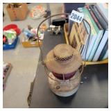 Lantern with Red Globe no markings