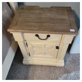 Ashley Farm Style End Table with USB and Elec
