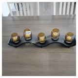 Candle Holder with Battery Operated Candles