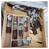 Wood Handle Silverware