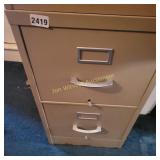 Two Drawer File Cabinet