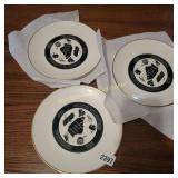 Wellington Centennial Plates 1872 1972