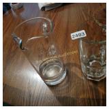 Glass Pitcher, Mug
