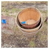 Wood Bushel Baskets