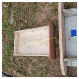 Wood Shelf and Drawer