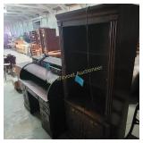 1 Pc China Cabinet No Doors 32x18x76