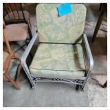 MCM Vtg Alum Rocker Patio Chair