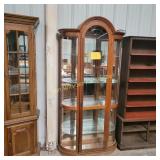 Simular atyle Pulaskin Arched Top , Glass Shelves