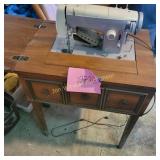 Sewing Machine and Cabinet