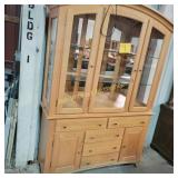 Stanley China Cabinet, Arched Top, Glass Front