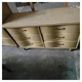 Vtg Blonde Dressers w/ Mirror, Chest