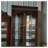 Small Glass Shelf Curio Cabinet
