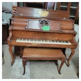 Fancy Orinated Kimball Piano