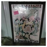 Paris Art, not authinticated, Framed is 40x25