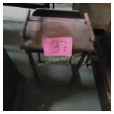 Small Wood  replica of Telephone Table