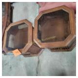 2 Glass End Tables