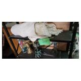 Candle Holders and Throw