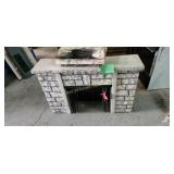 Fire Place Mantel in Closure