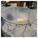 Wrought Iron Patio Table