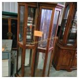 Double Curio Cabinets