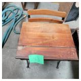 Vtg School Desk