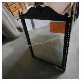 Vtg Rectangular Mirror, Chippendale Style