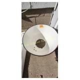 Large Pan with Whole in bottom