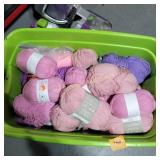 Pink and Purple Yarn