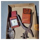 Hole Punch, Travel Clock
