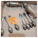 Silver Weighted S/P, Small Spoons