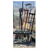 Yard Tools and Holder