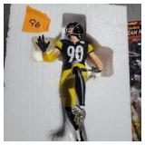 T J Watt Sculpture #568 Pittsburg Steelers