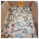 Skeleton Keys, Clock Keys, Lock Keys