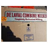 Delaval Combine Milker Sign