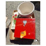 45 Record Case, Pottery