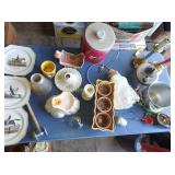 Plates, Pottery, Oil Lamp