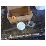 Wood Box and Press, Ice Tong