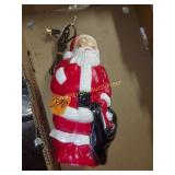 Small Blow Mold Santa  Not Tested