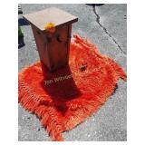 Toilet Paper Holder, Rug