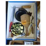 Red Handle Knife, Ice Pick, Wood Paddle,more